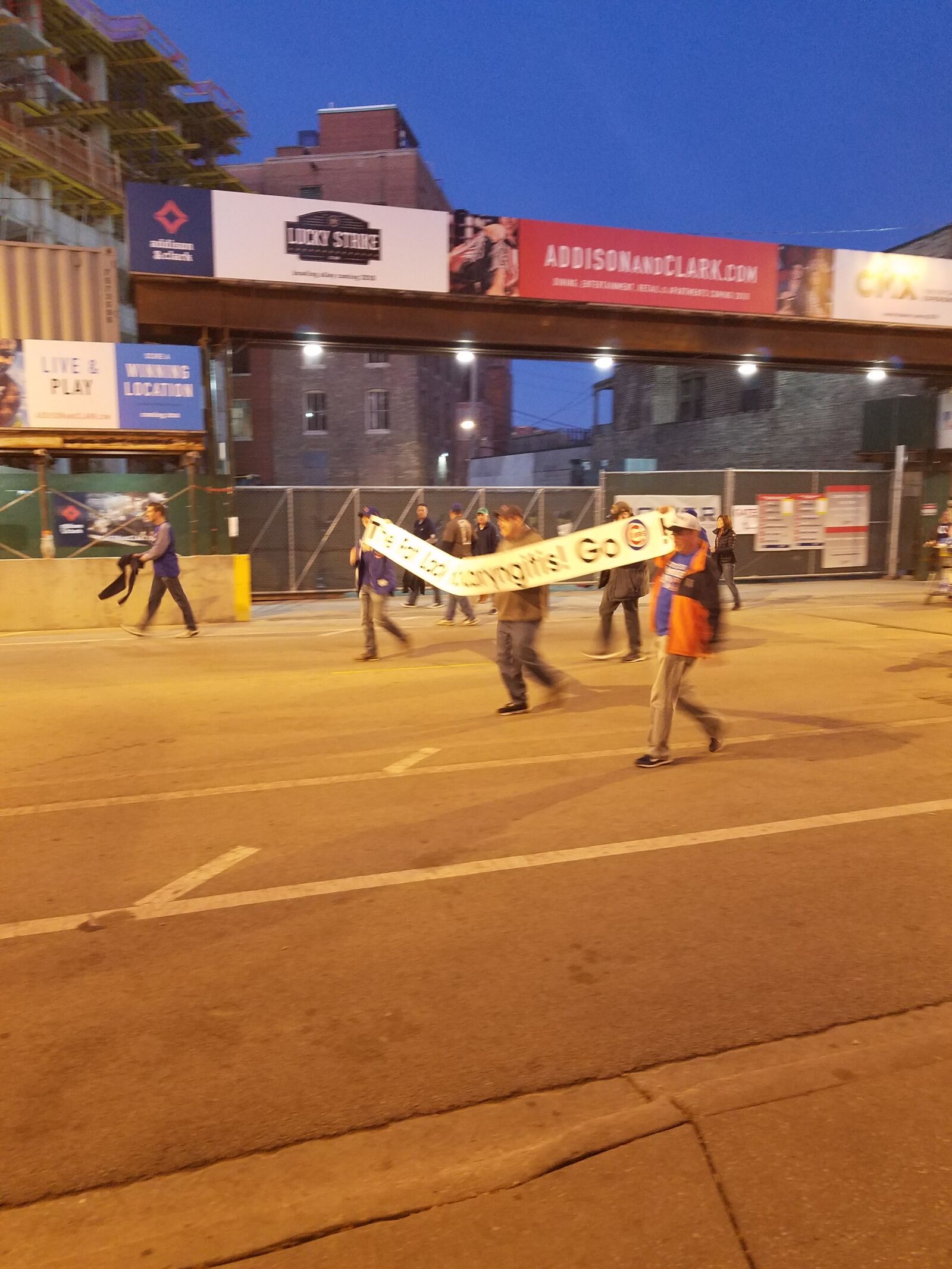 Samsung Galaxy S7 sample photo. Cubs, fans photography