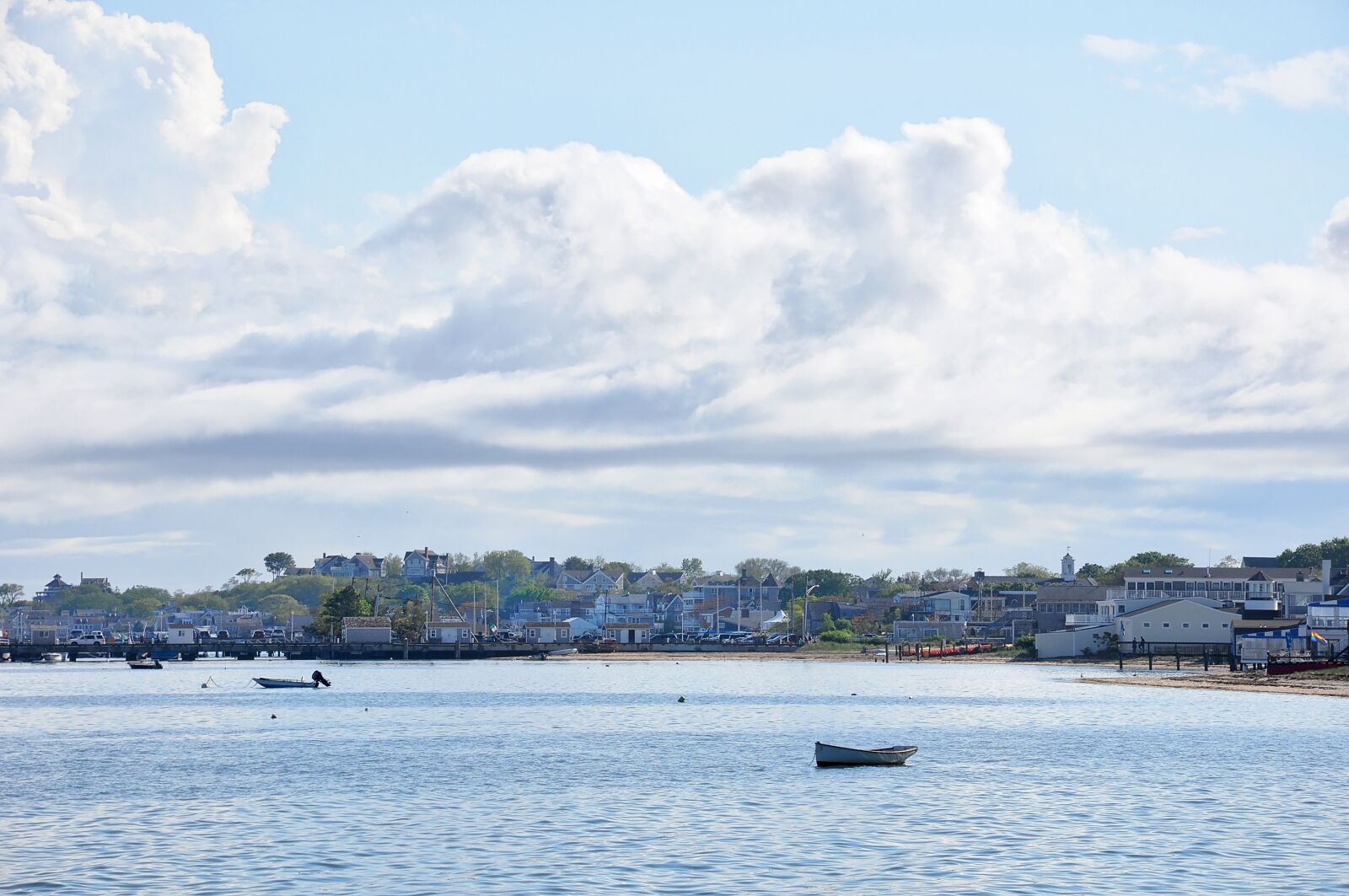 Nikon D90 sample photo. Provincetown, harbor, clouds photography