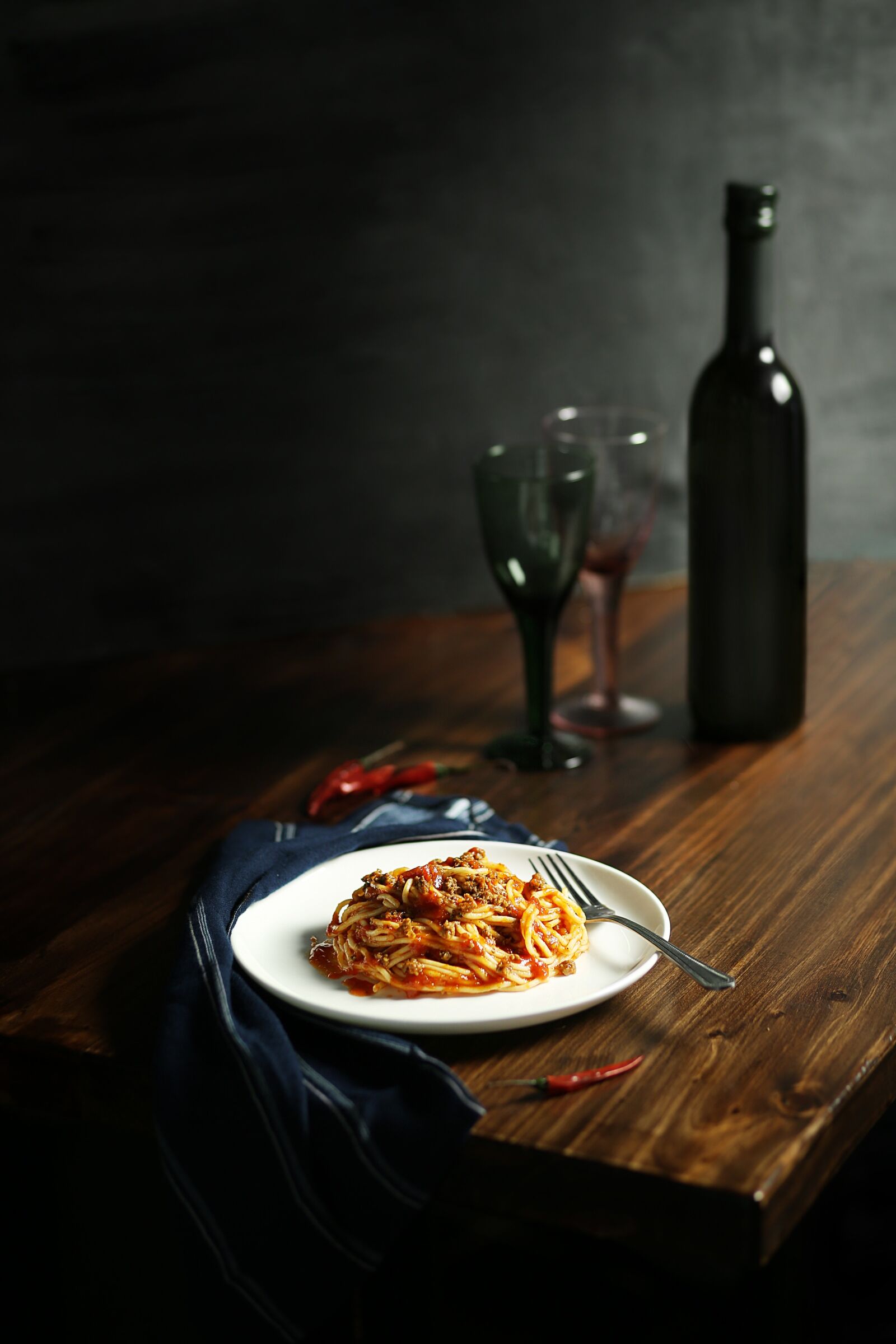 Canon EF 85mm F1.8 USM sample photo. Pasta, lunch, breakfast photography