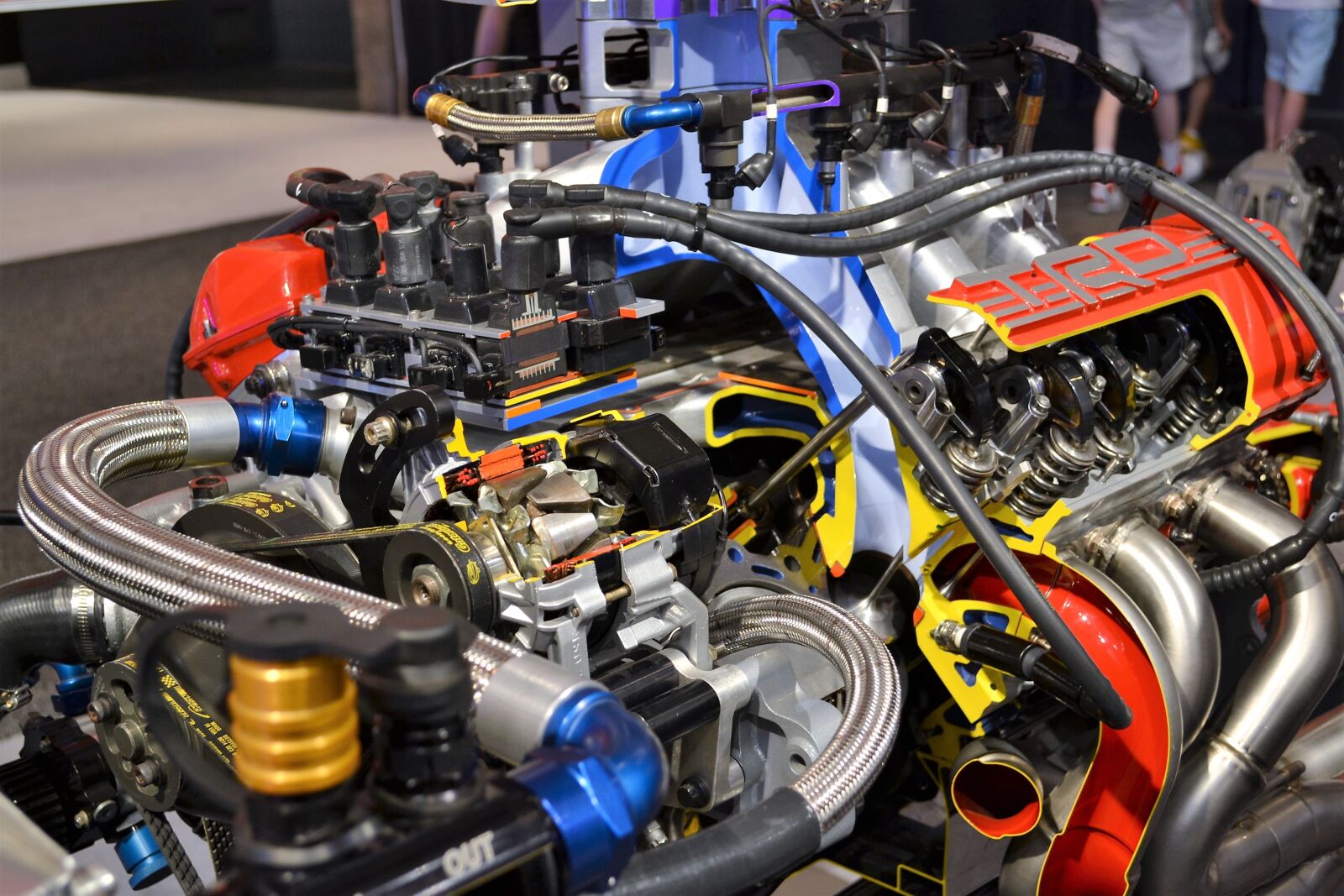 Nikon D3100 sample photo. Race car engine, super photography