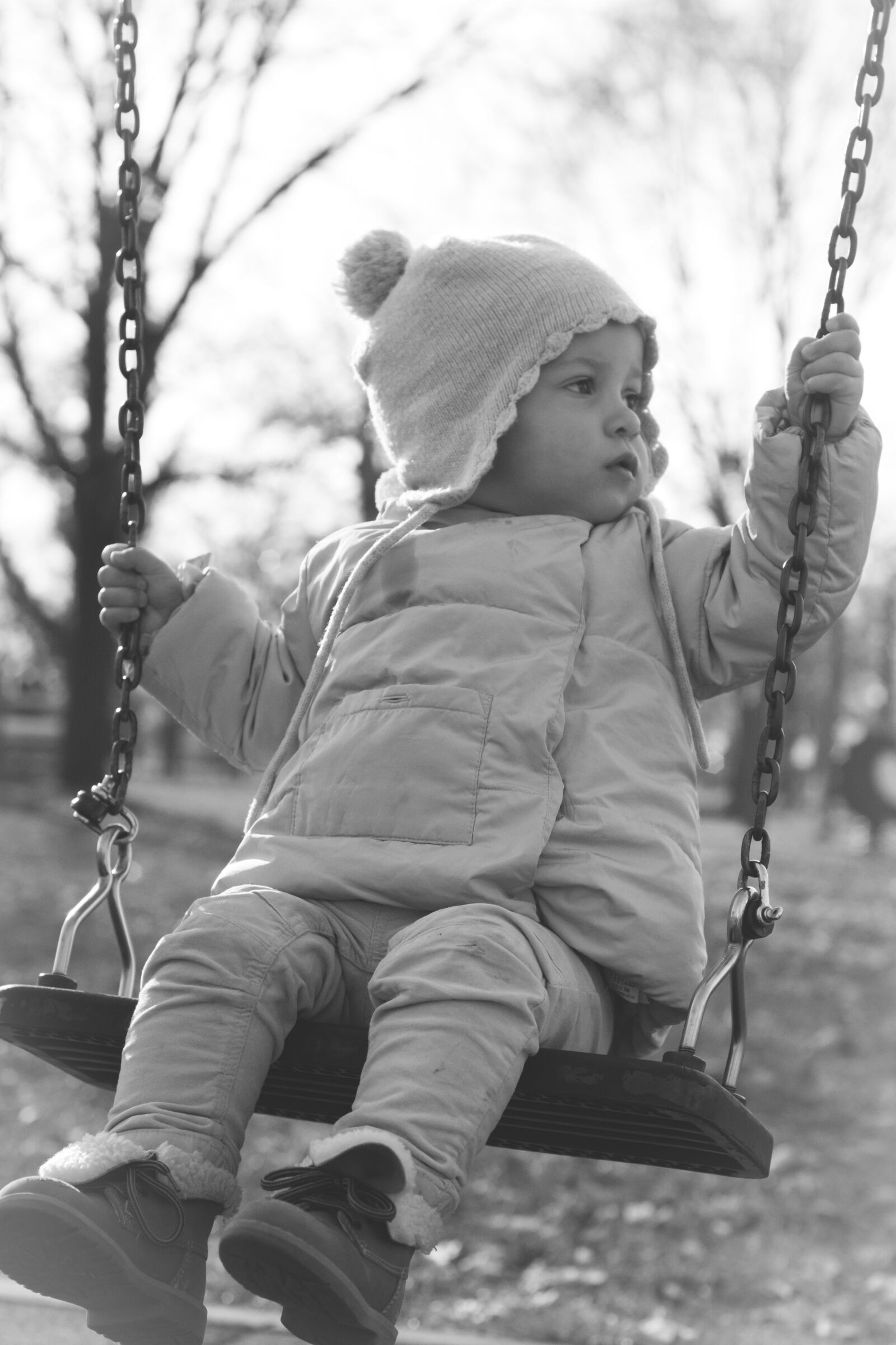Nikon D7100 sample photo. Baby, child, black white photography