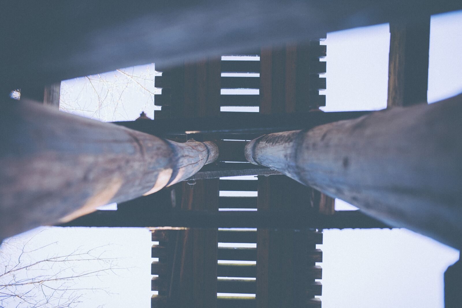 Canon EOS 5D Mark II sample photo. Bridge, railroad, train photography