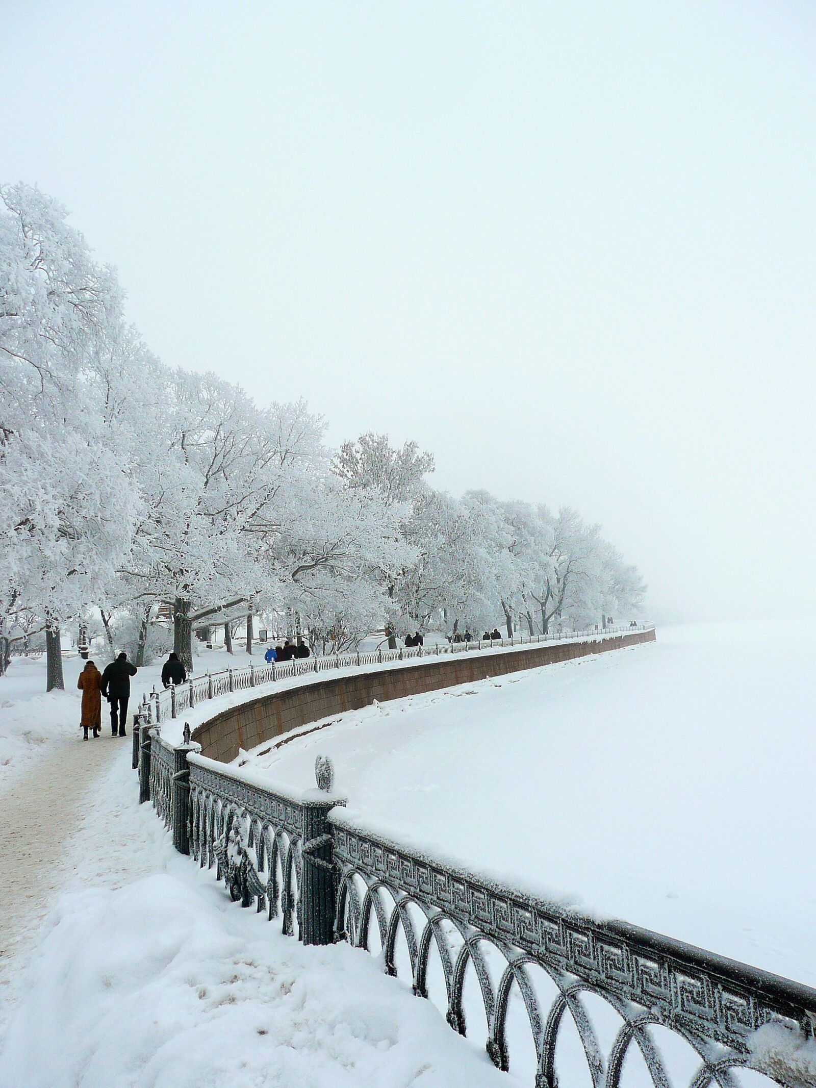 Panasonic DMC-TZ3 sample photo. Snow, winter, russia photography