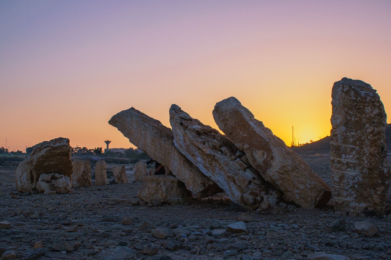 Nikon D5600 sample photo. Stones, evening, sunset photography