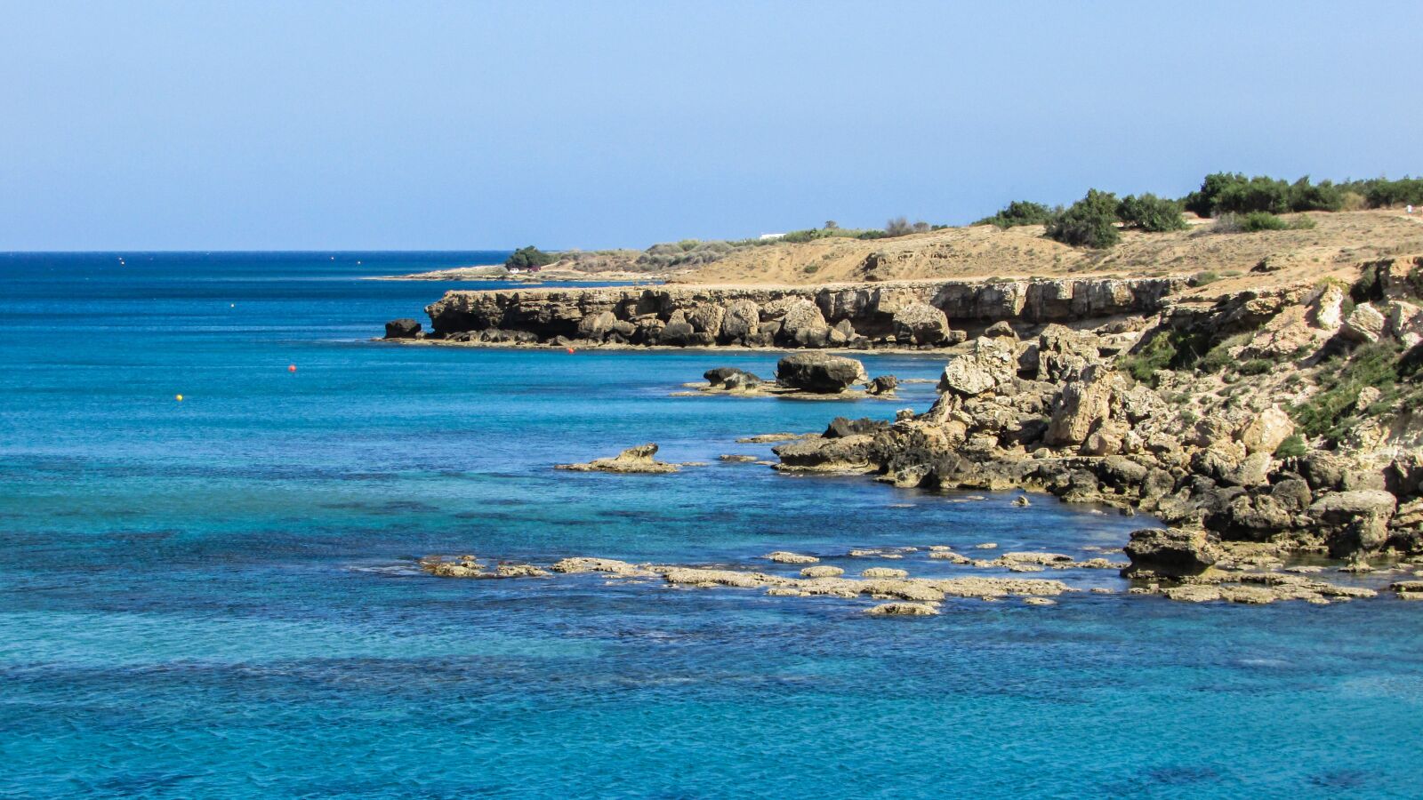 Canon PowerShot SX400 IS sample photo. Cyprus, kapparis, rocky coast photography