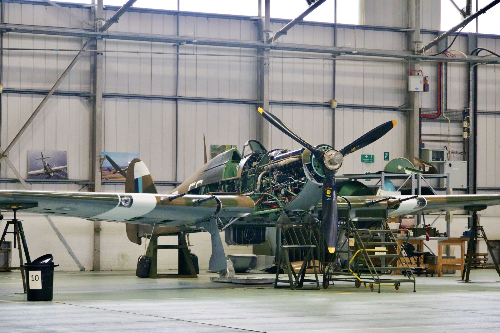 Sony a6500 sample photo. Spitfire, wwii, aircraft photography