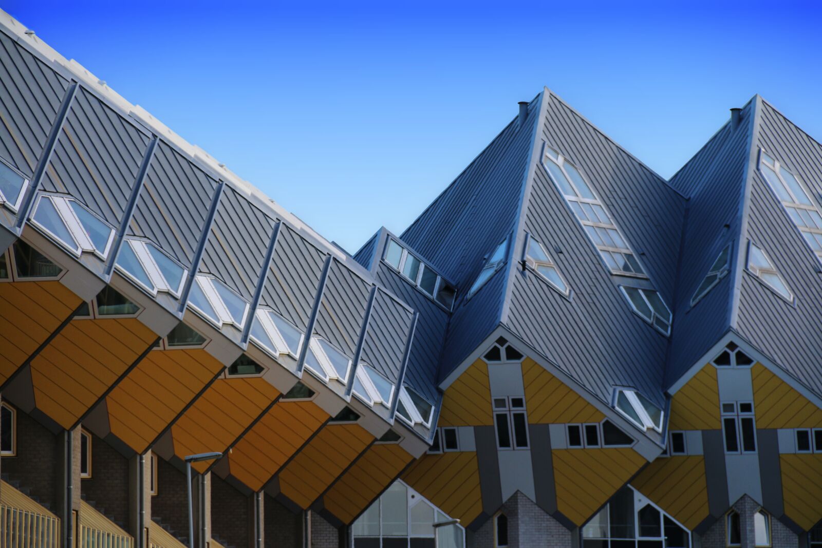 Canon EOS 70D sample photo. Cubichouses, rotterdam photography