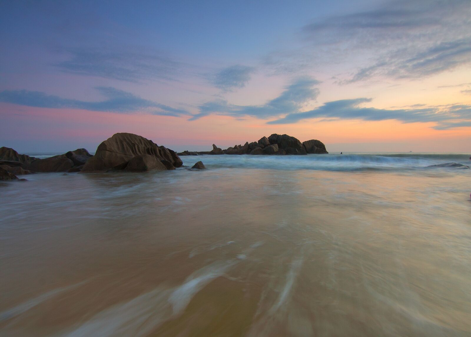 Canon EOS 50D sample photo. Sunrise, motion, stonr photography