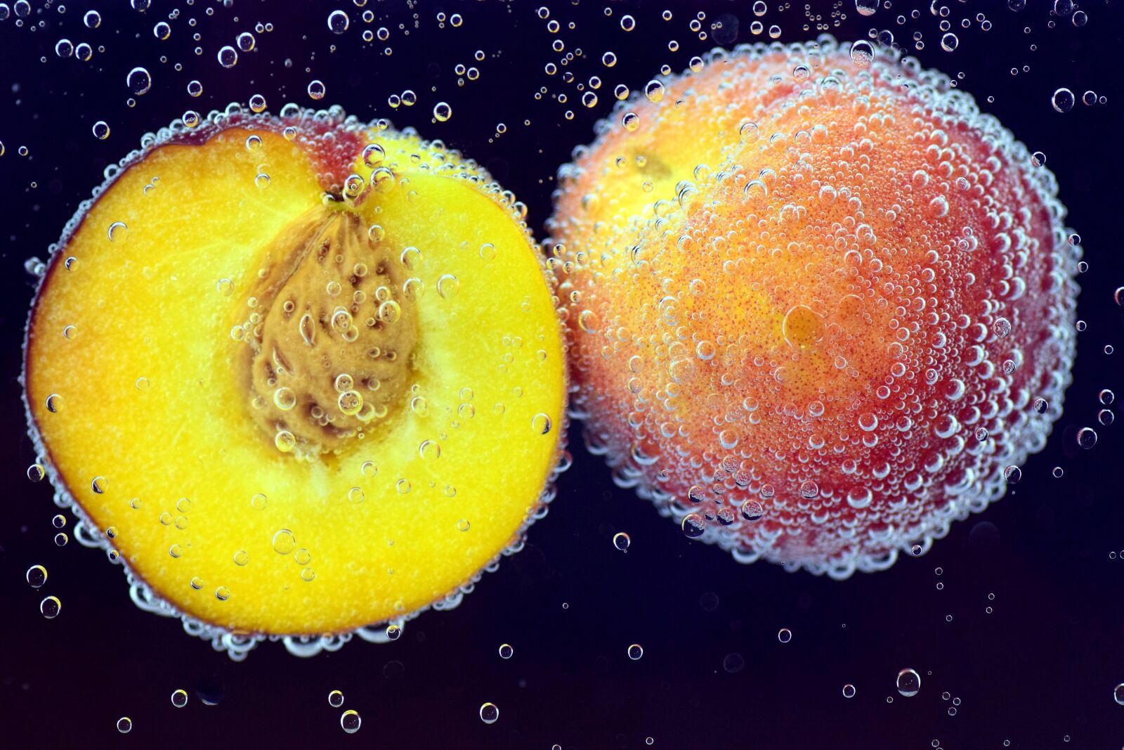 Nikon D3300 sample photo. Peach, fruit, eat photography