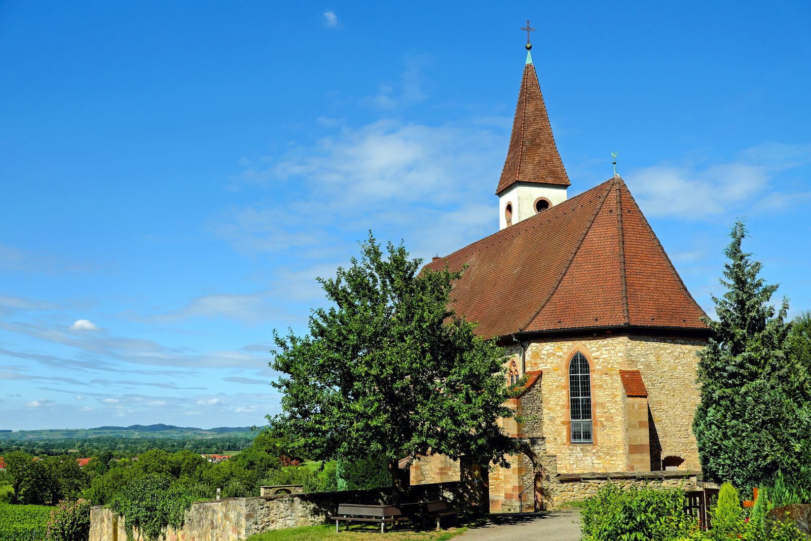 Fujifilm X-T10 sample photo. Church, mountain church, landscape photography