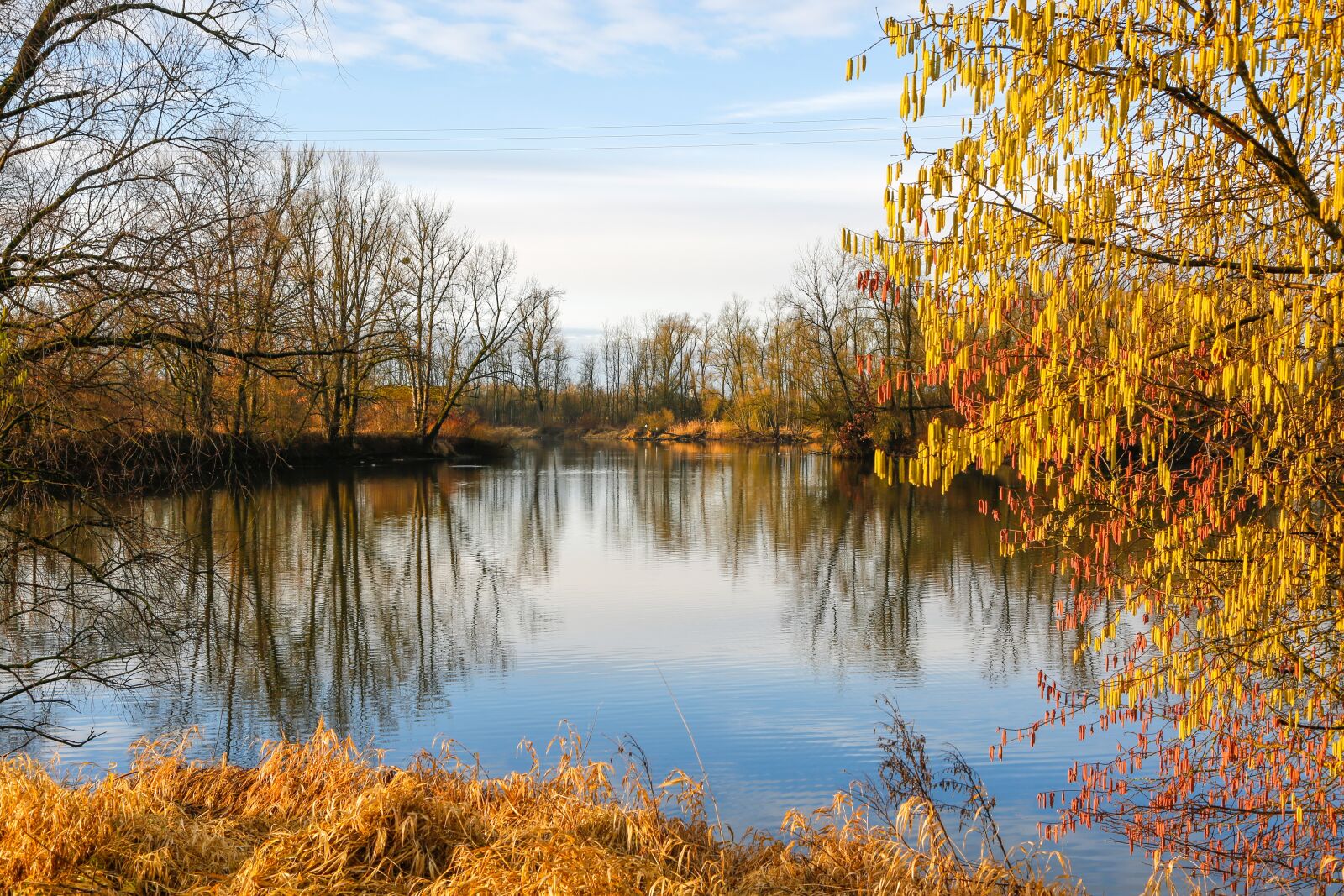 Canon EF 24-105mm F4L IS USM sample photo. Morning, sunrise, lake photography