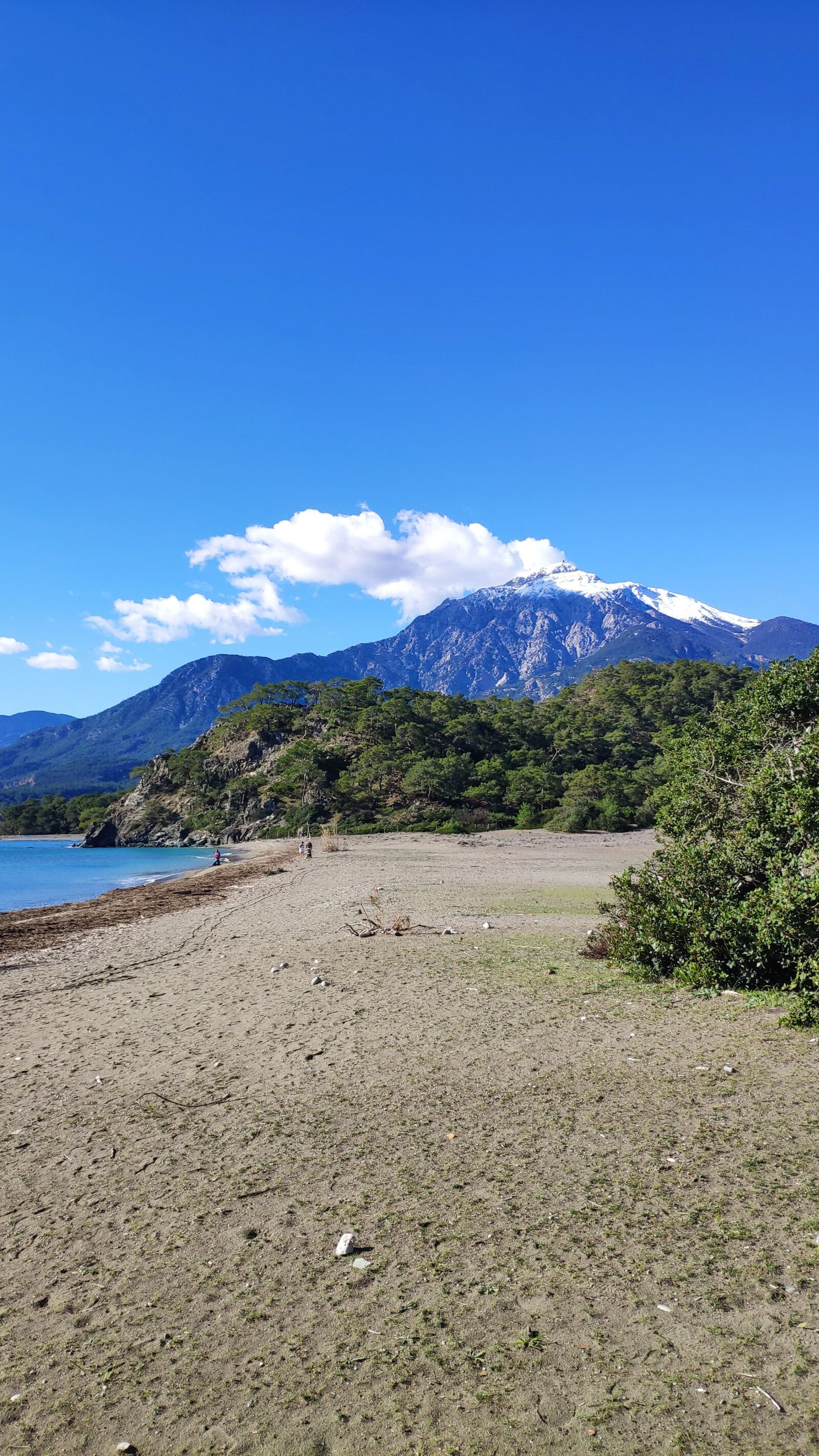 Xiaomi MI 8 sample photo. Mountain, beach, sea photography