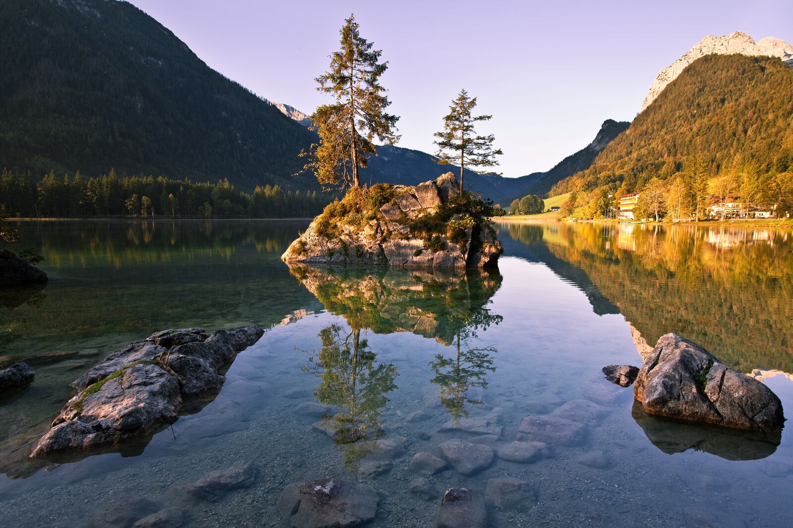 Canon EOS 5D Mark II sample photo. Hintersee, bavaria, berchtesgaden photography