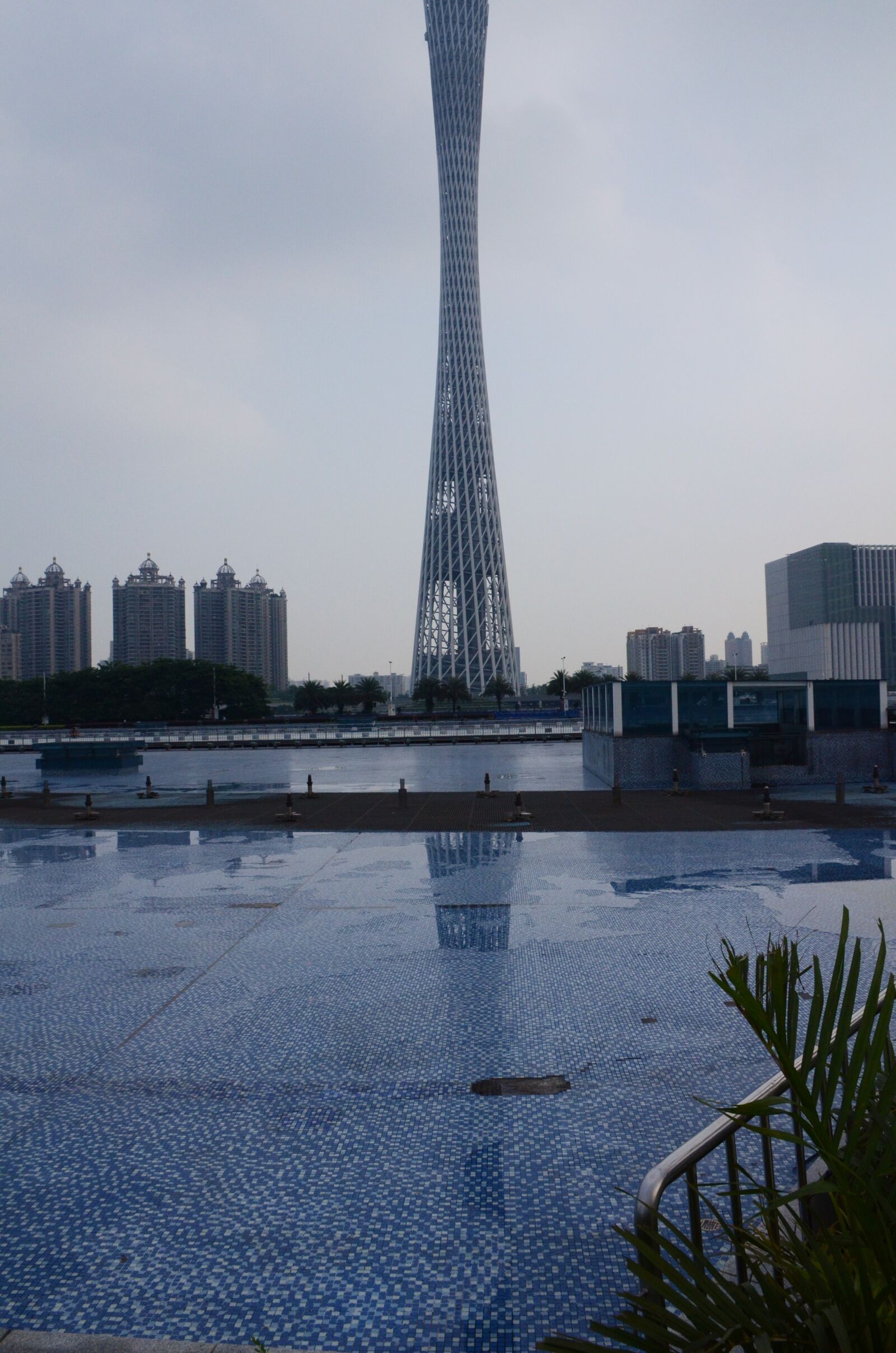 Nikon D7000 sample photo. Canton, tower telecom, building photography