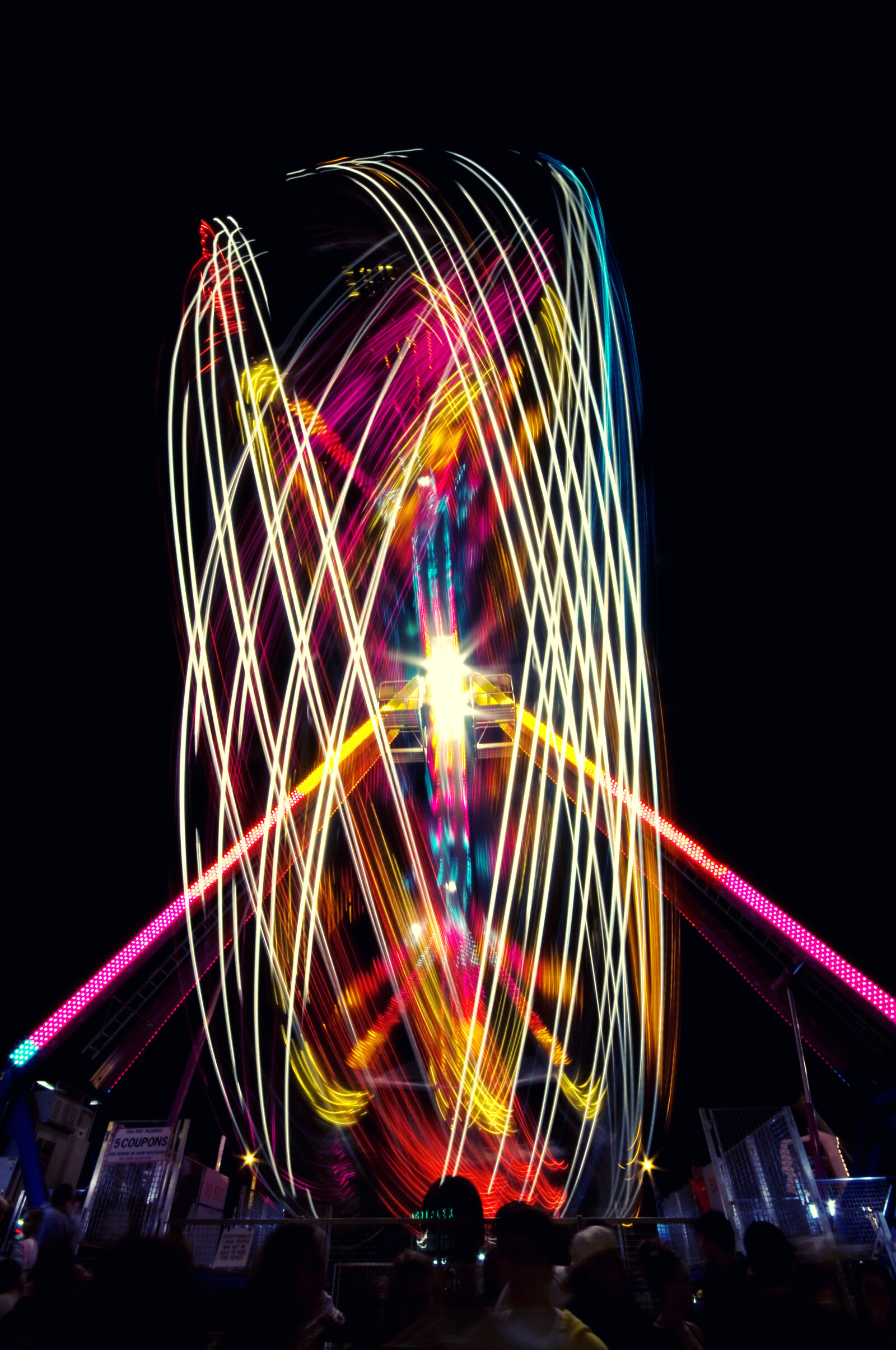 Nikon D300 sample photo. Carnival, exciting, fair, fast photography