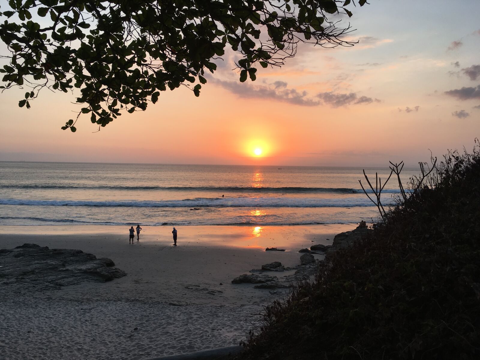 iPhone SE back camera 4.15mm f/2.2 sample photo. Costa rica, sunset, beach photography