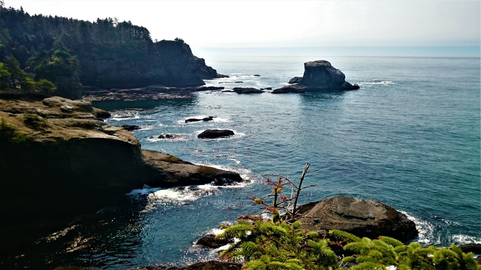 Sony Xperia Z1 sample photo. Ocean, rock, summer photography