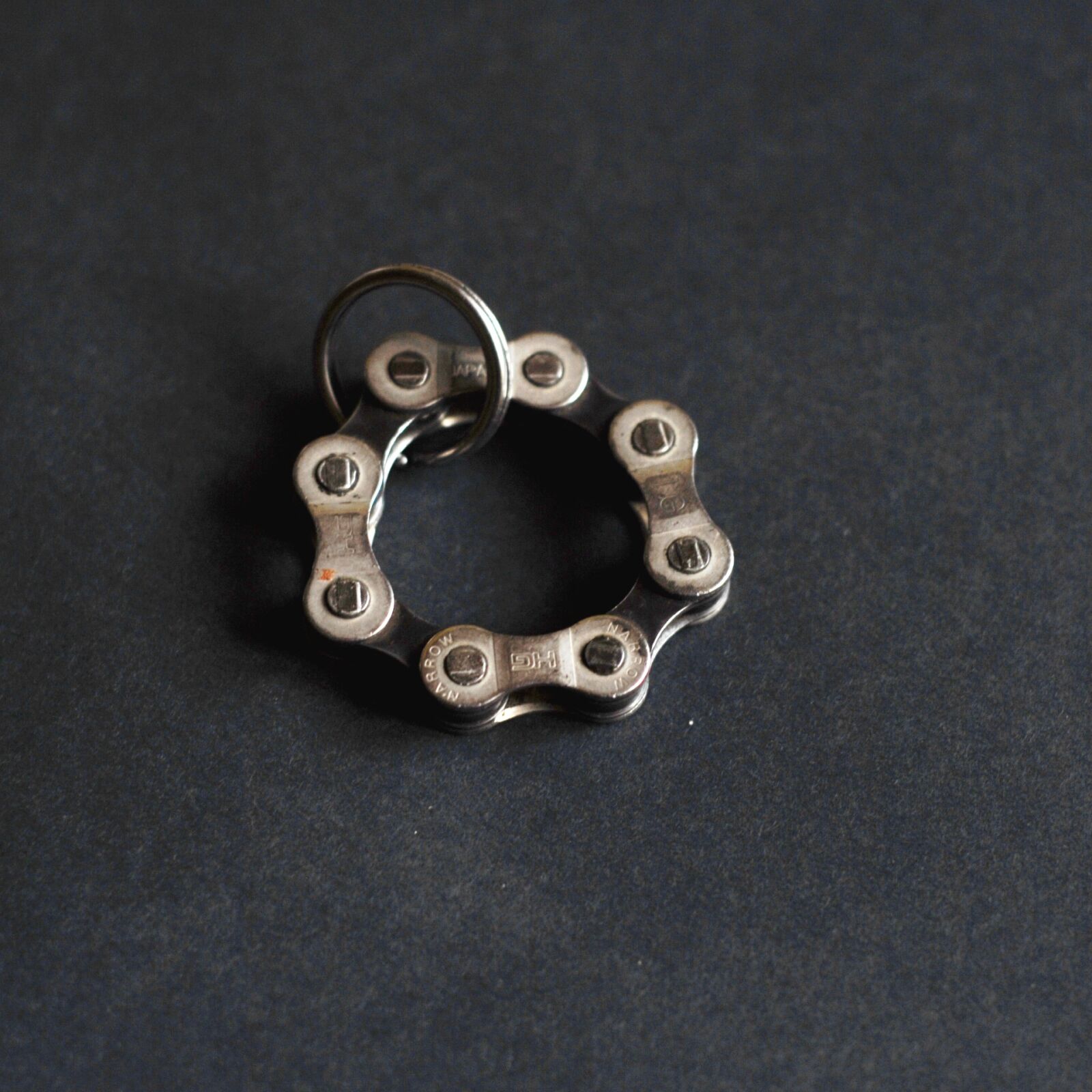 Nikon D200 sample photo. Chain, ring, metal photography