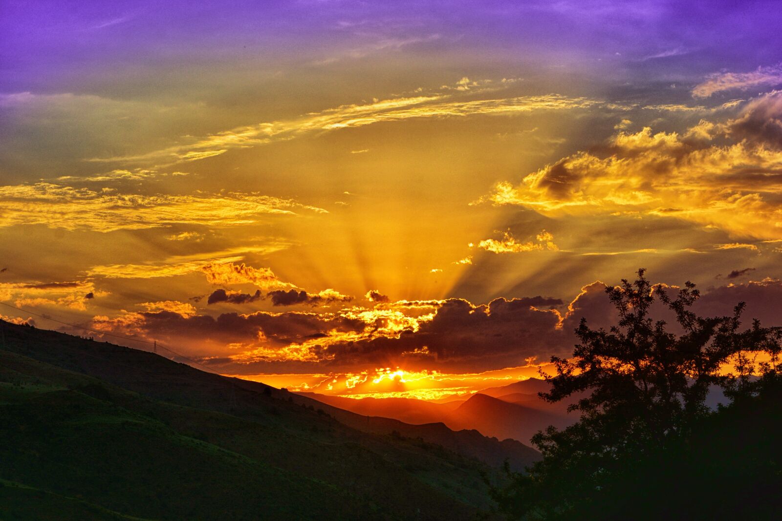 Nikon D7100 sample photo. Sunset, dawn, nature photography