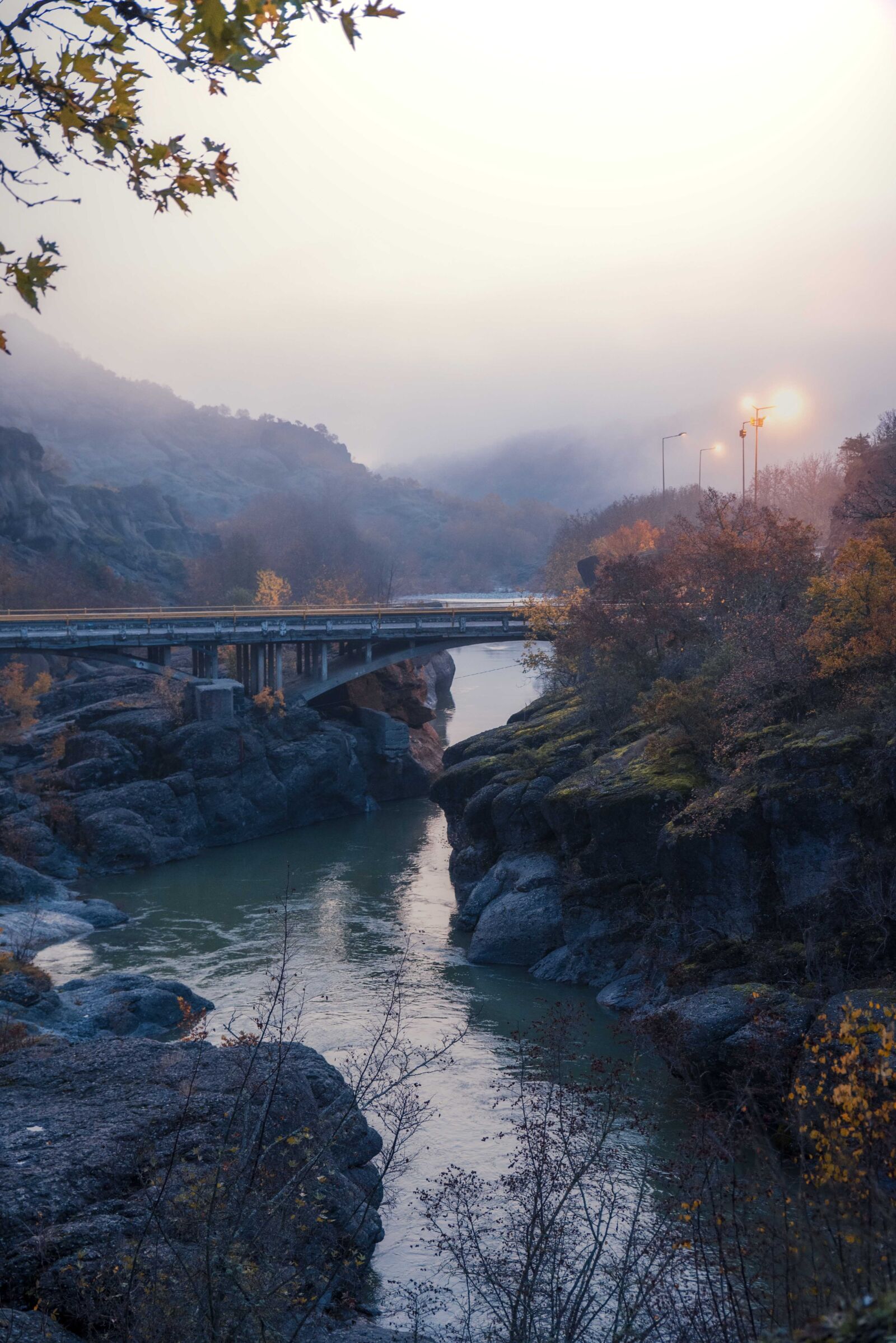 Tamron SP 24-70mm F2.8 Di VC USD sample photo. Bridge, river, mood photography