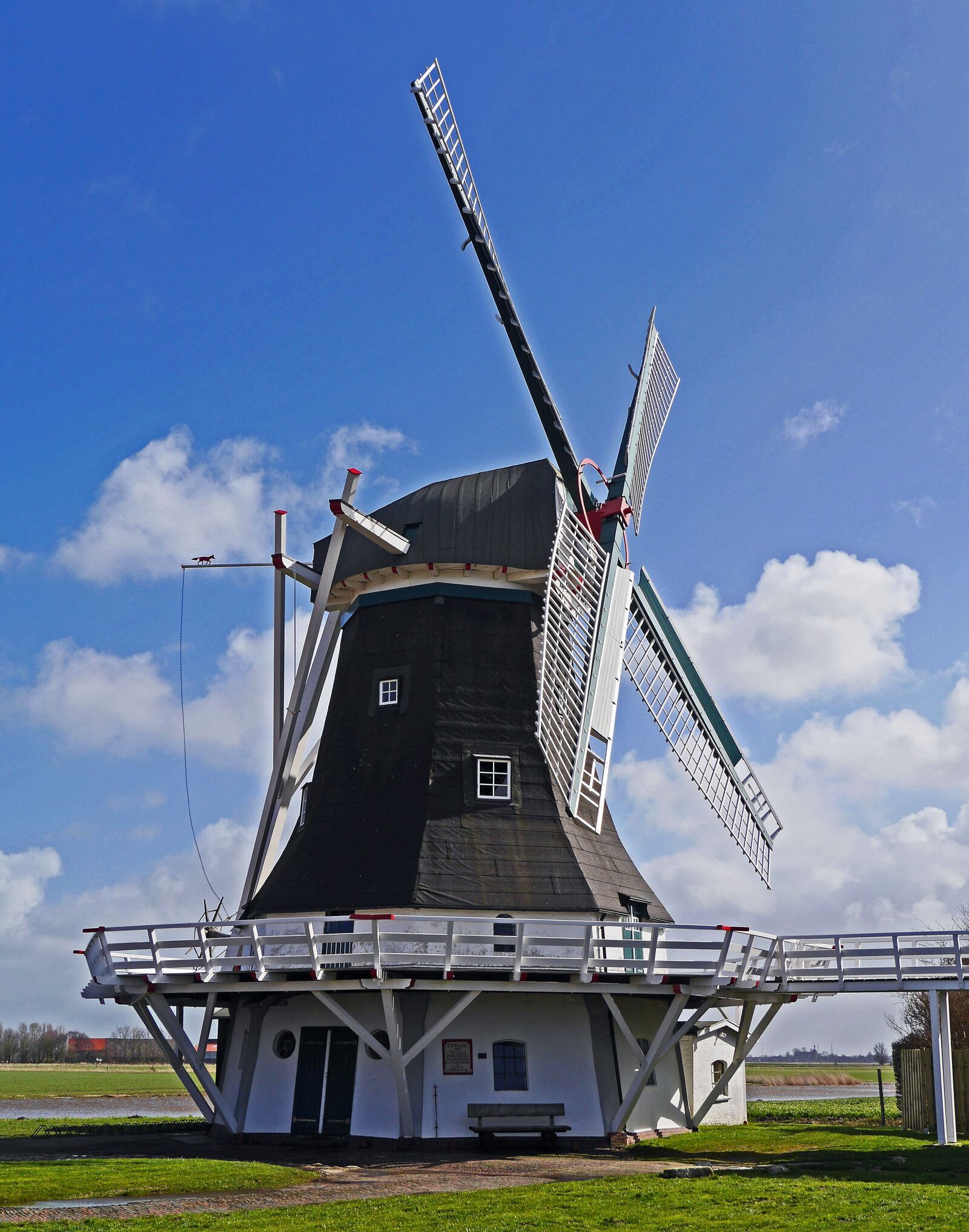 Panasonic Lumix DMC-GH3 sample photo. Windmill, historically, monument photography