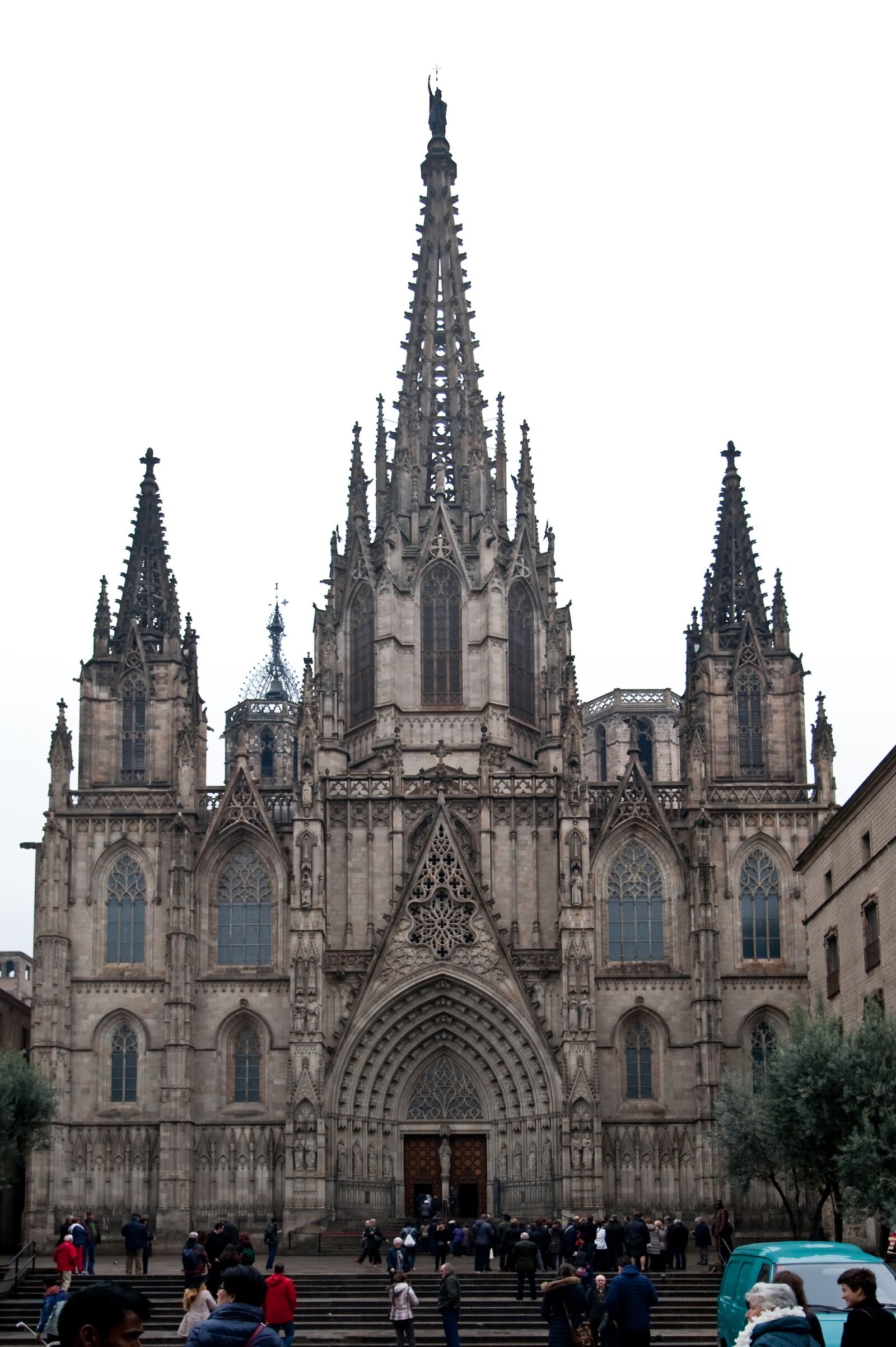 Canon EOS 30D sample photo. Barcelona, gothic, cathedral photography