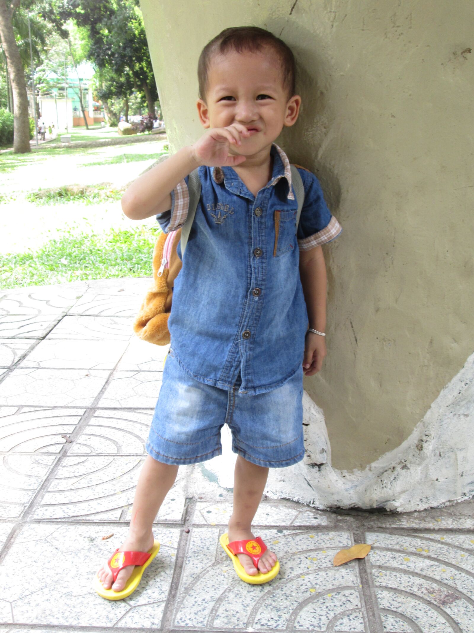 Canon PowerShot A810 sample photo. The son, kiddy, the photography