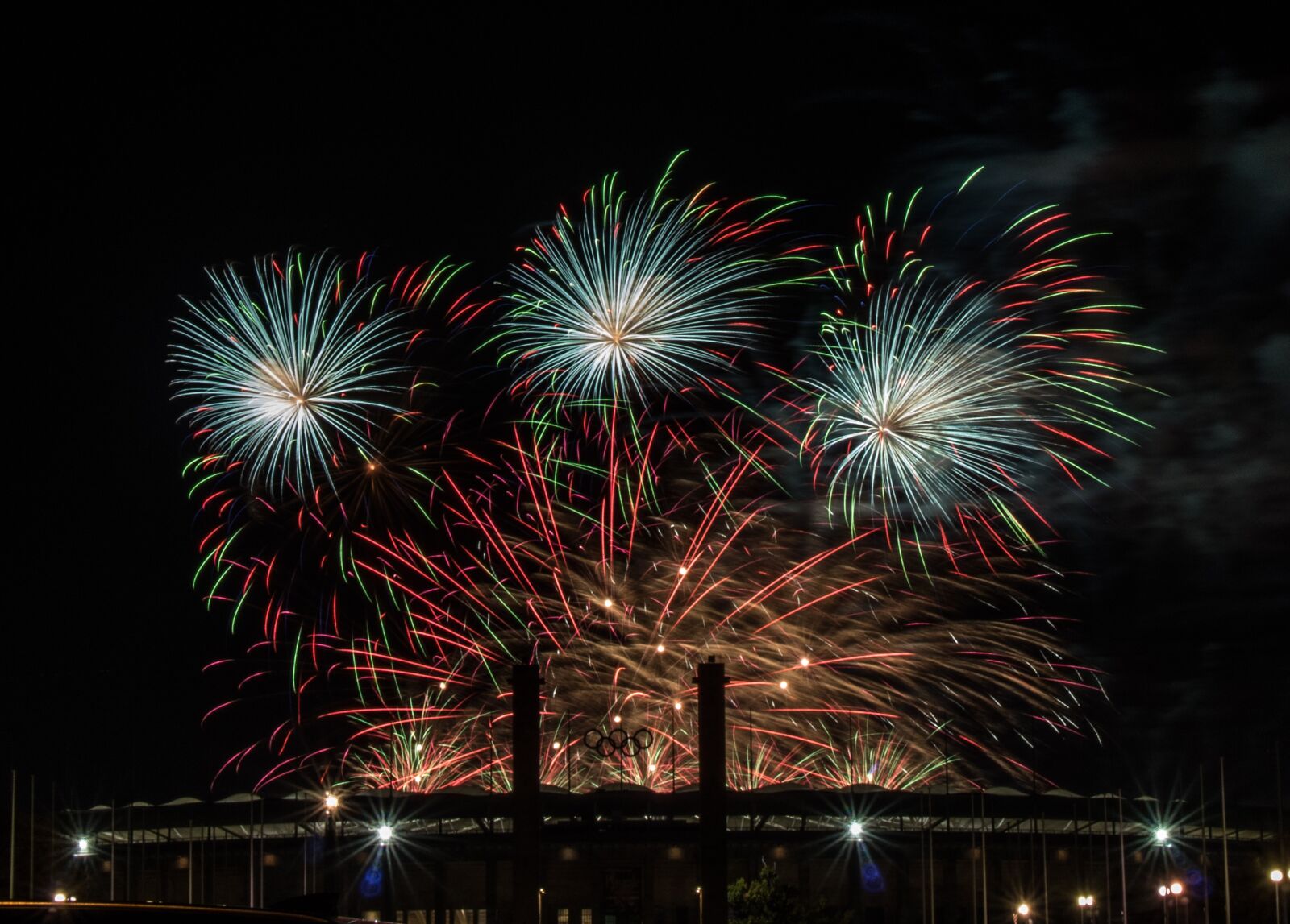 Pentax K-3 sample photo. Fireworks, rocket, pyrotechnics photography