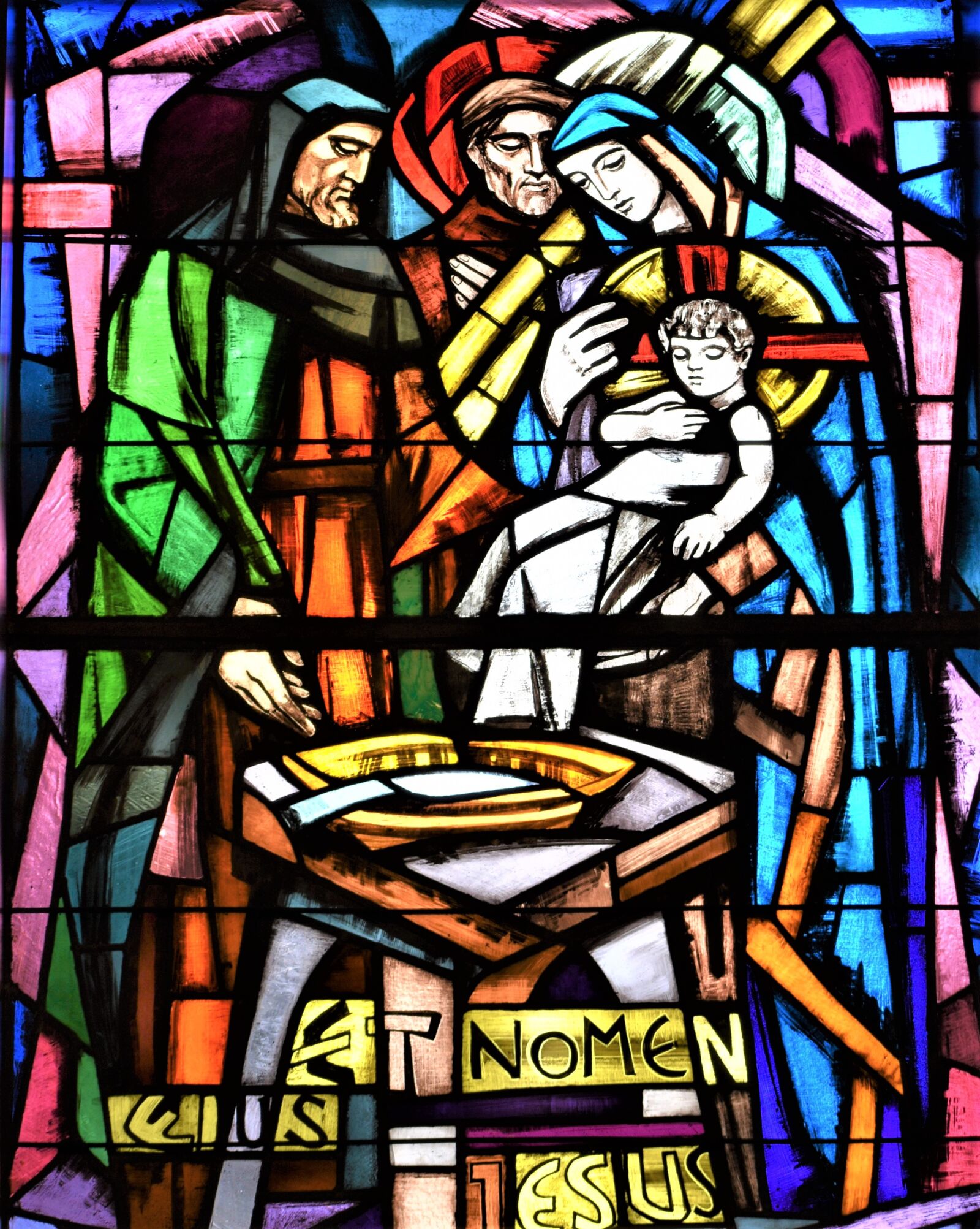Nikon D3500 sample photo. Stained glass, church, catholic photography