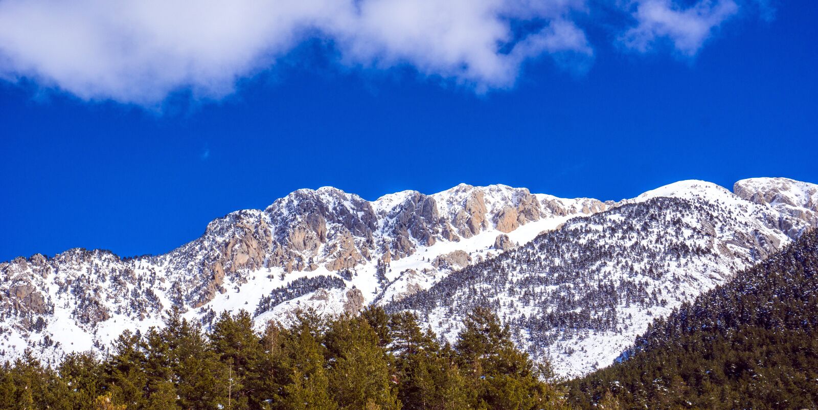 Sony E 16-50mm F3.5-5.6 PZ OSS sample photo. Snow, nature, mountain photography