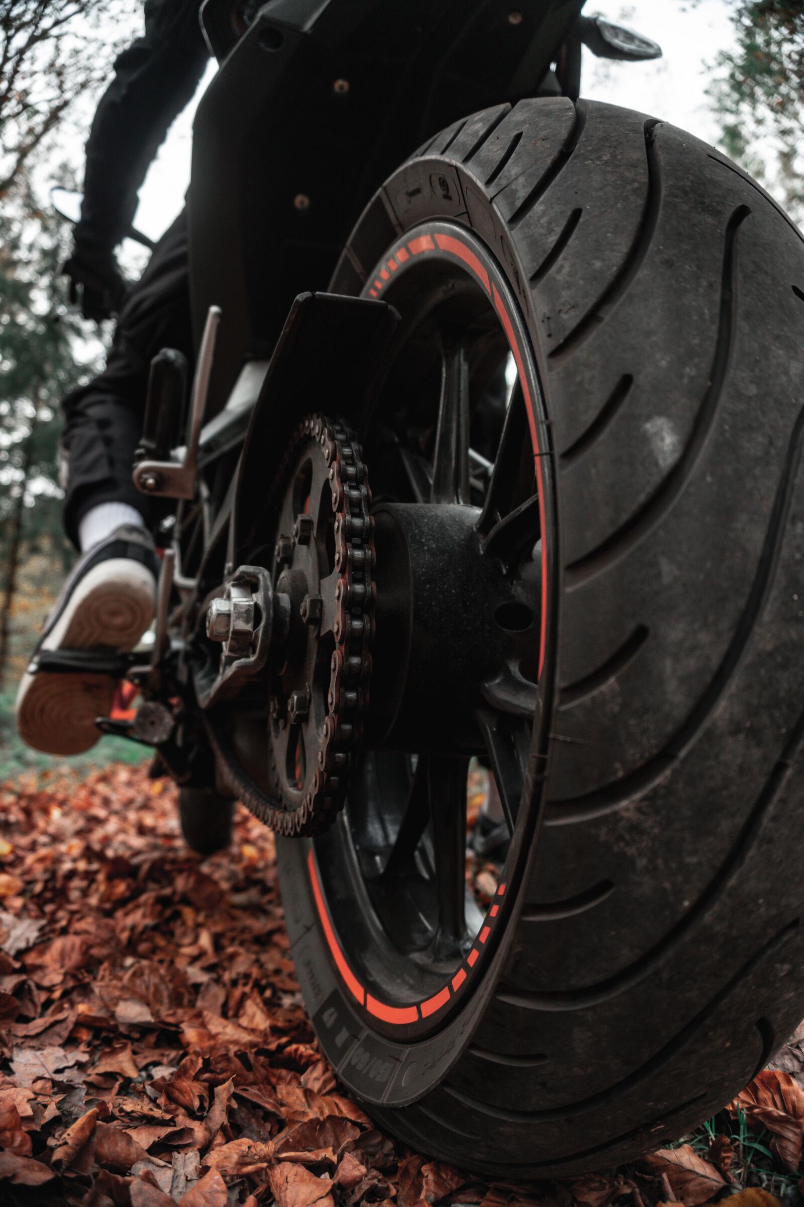 Sony a6300 sample photo. Motorcycle, wheel, bike photography