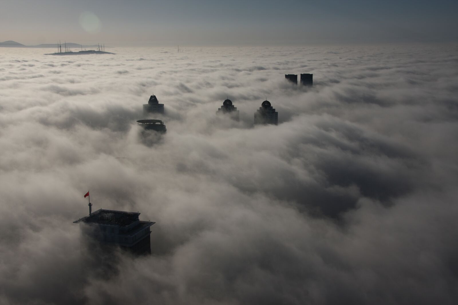 Canon EOS 40D sample photo. Weather, winter, fog photography