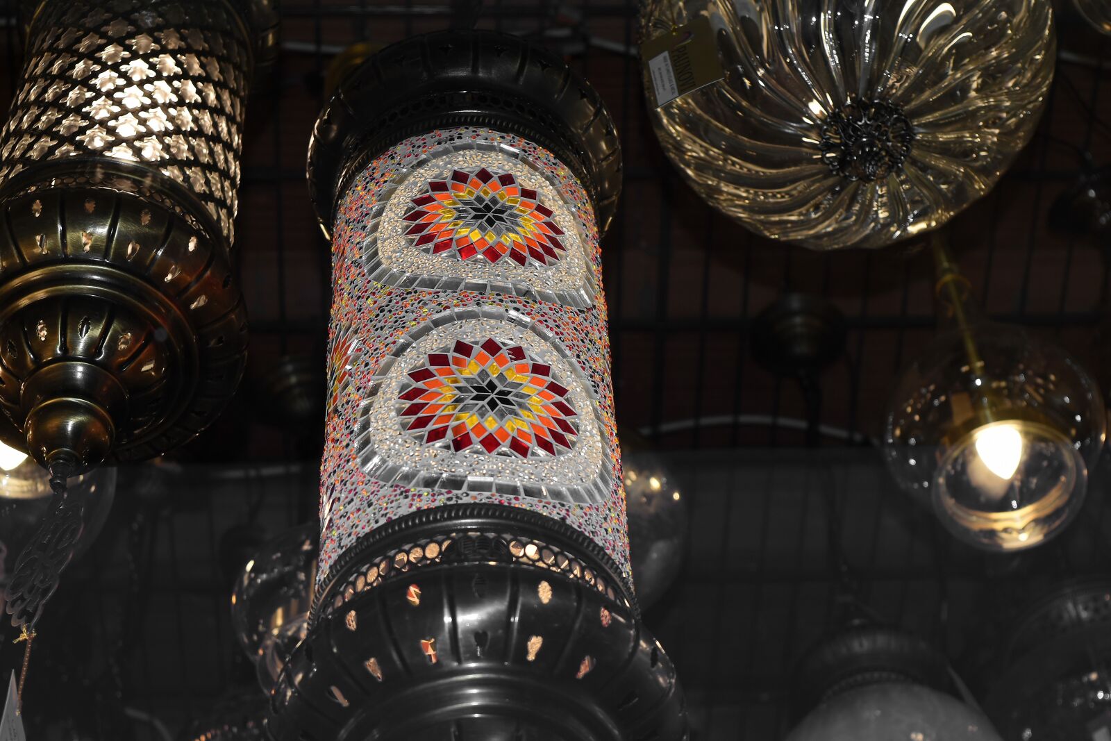 Nikon D5500 sample photo. Electricity, glass, lantern, ornament photography