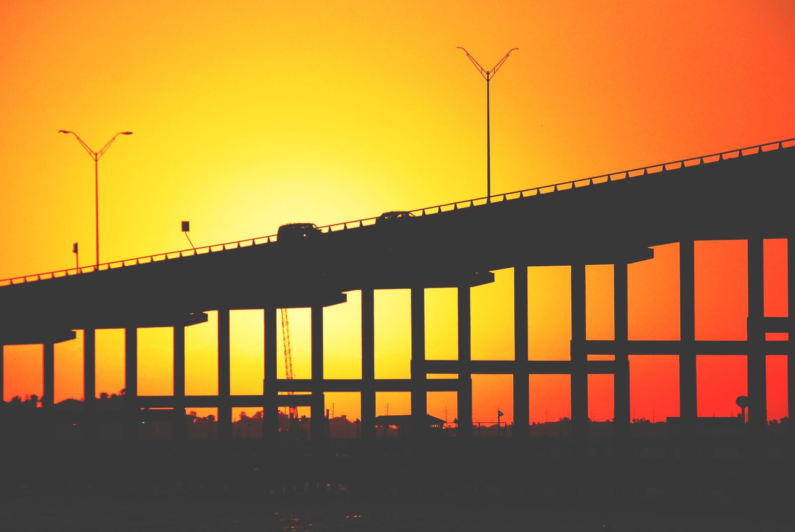 Nikon D40X sample photo. Sunset, bridge, architecture photography