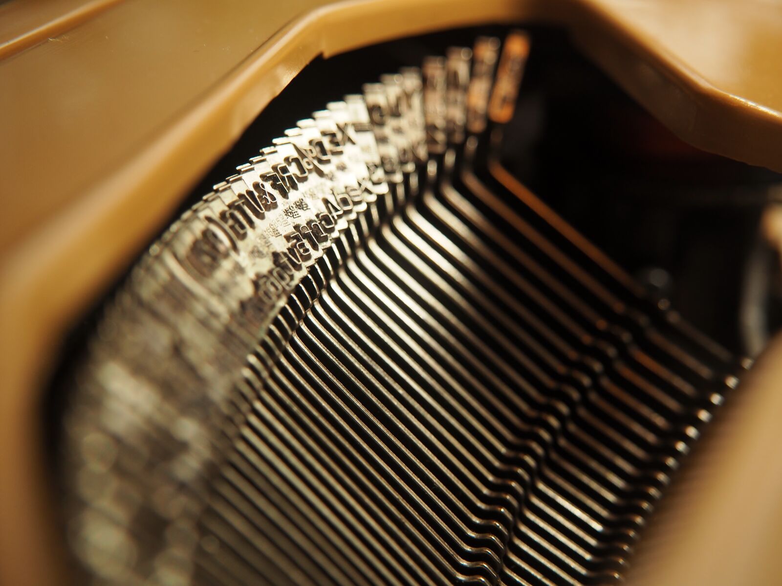 Olympus OM-D E-M10 sample photo. Typewriter, letters, retro photography