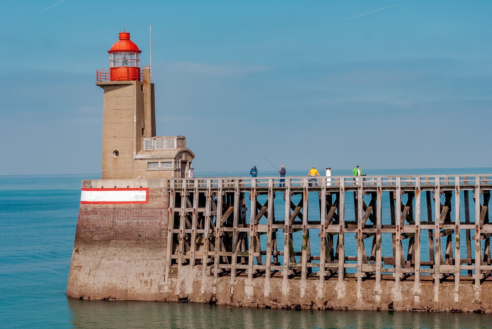 Nikon D80 sample photo. Fécamp, sea, roller photography