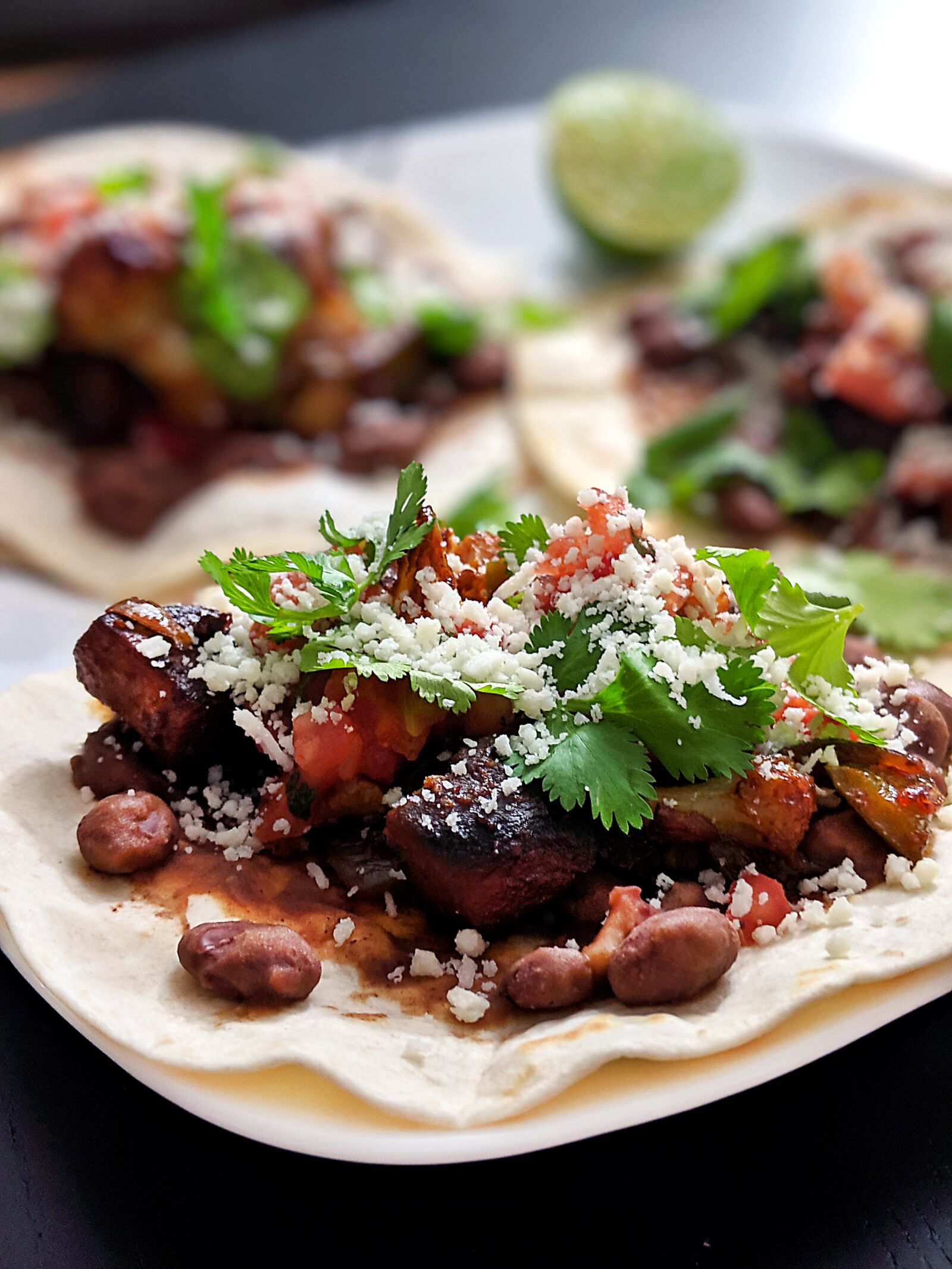 Google Pixel 3 sample photo. Taco, food, mexican photography