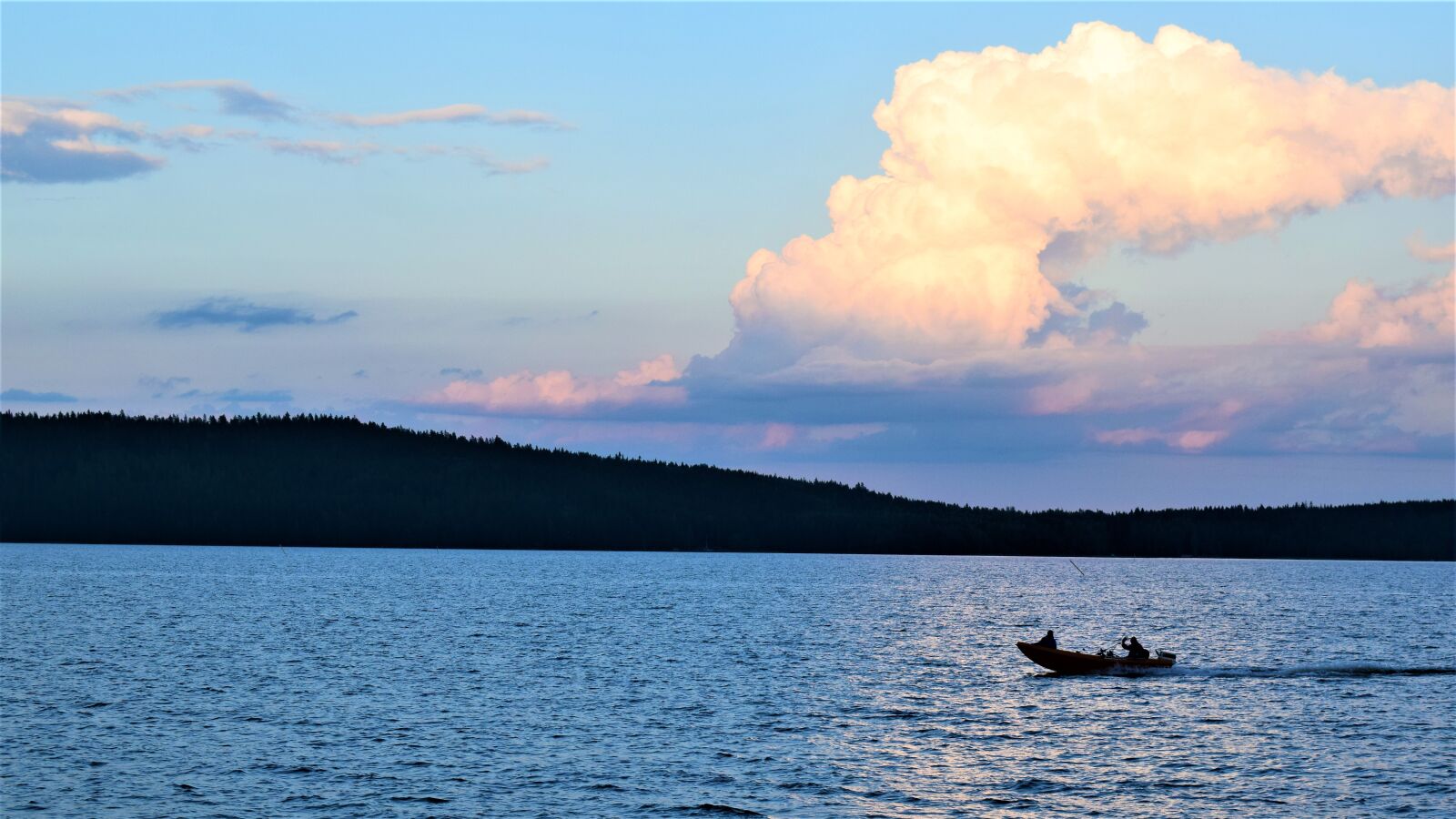 Nikon D3300 sample photo. Silhouette, twilight, lake photography