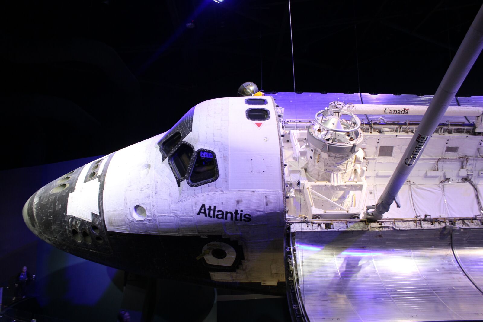 Canon EOS 1200D (EOS Rebel T5 / EOS Kiss X70 / EOS Hi) sample photo. Atlantis, space shuttle, space photography