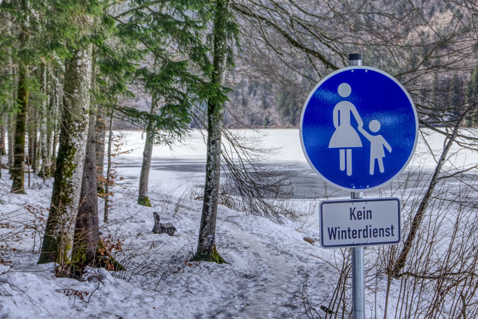 Sony a6000 sample photo. Traffic sign, pedestrian, flatly photography