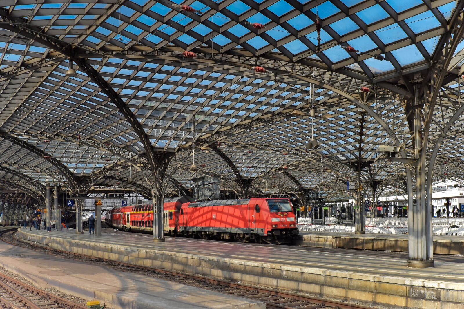 Nikon D3300 sample photo. Architecture, railway station, train photography
