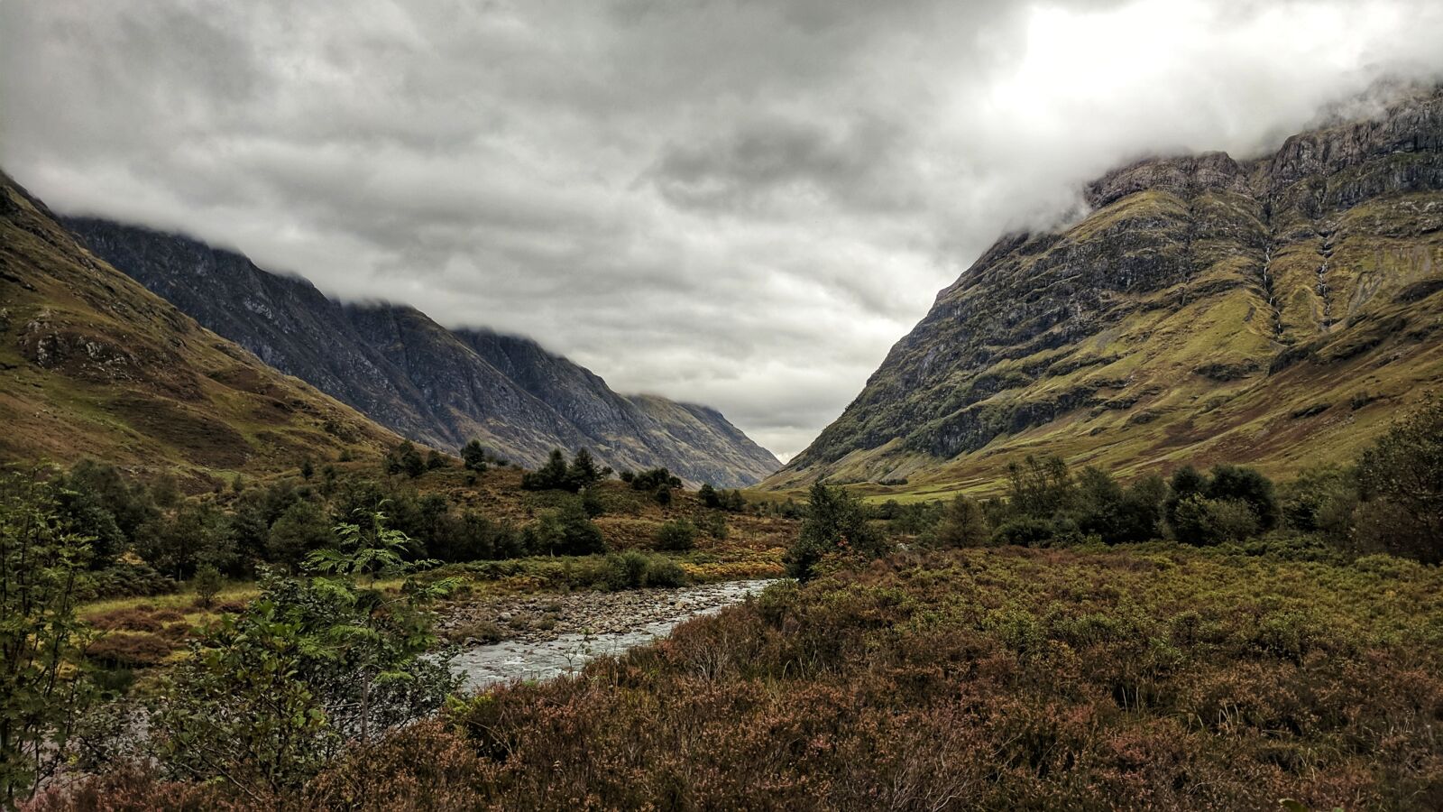 Google Pixel sample photo. Glencoe, hills, mountains, river photography