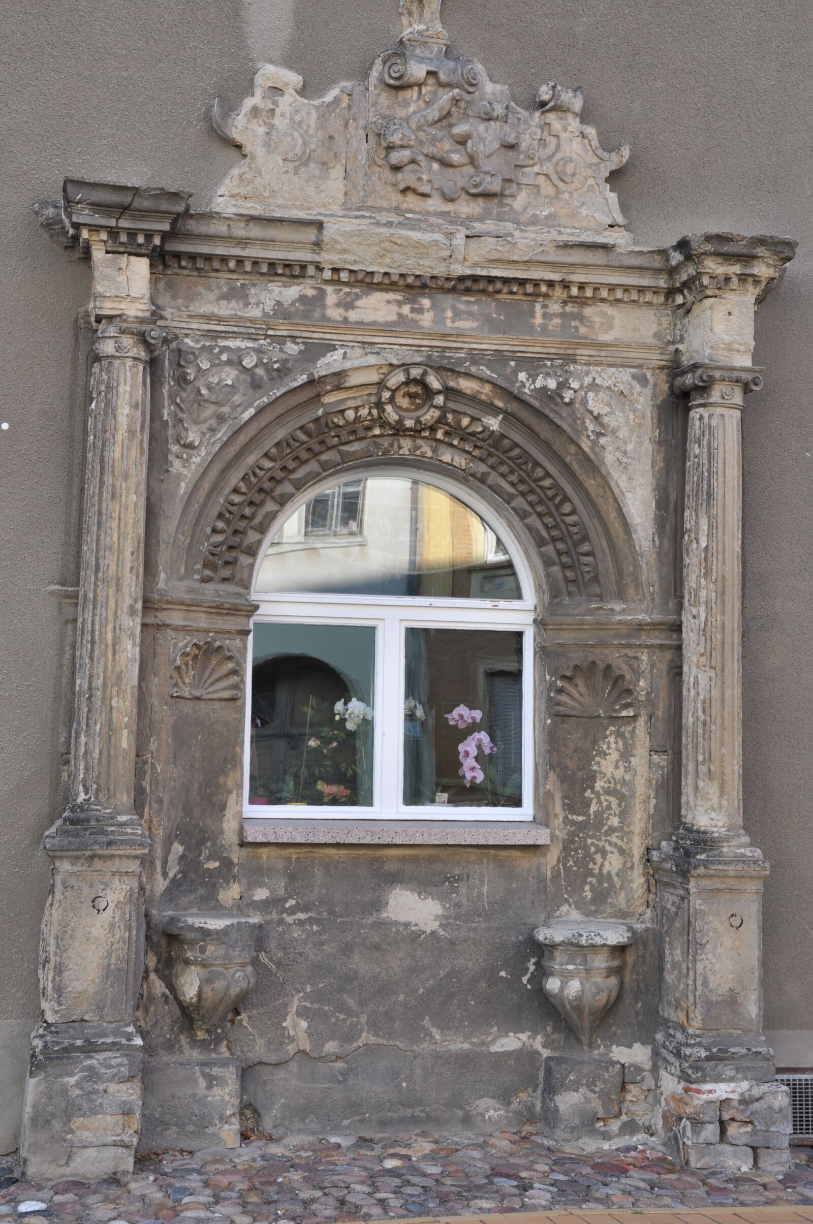 Nikon D90 sample photo. Window, hauswand, facade photography