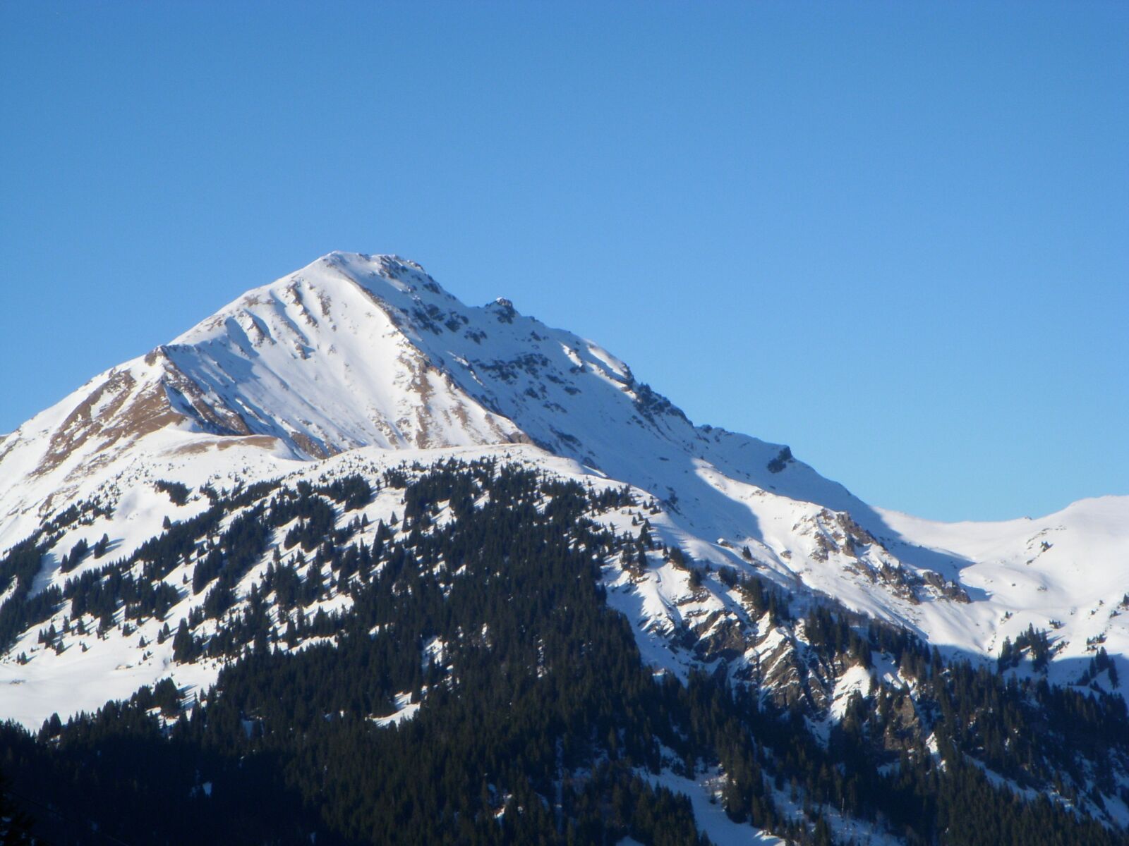 Nikon COOLPIX S51 sample photo. Mountain, alps, summit photography