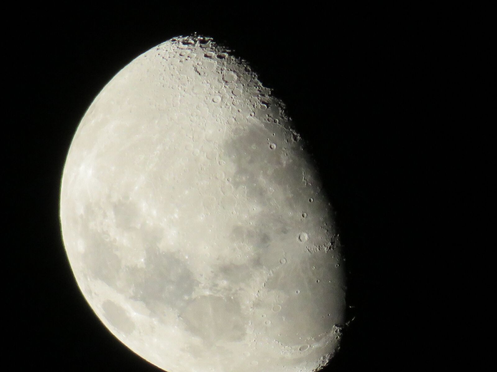 Canon PowerShot SX60 HS sample photo. Moon, astronomy, moon phase photography