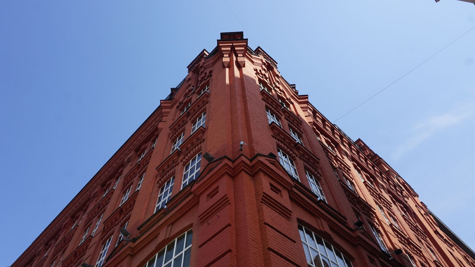 Sony a6000 sample photo. Red, building, architecture photography