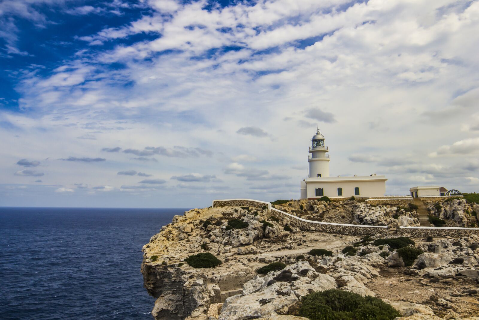 Canon EOS 60D sample photo. Lighthouse of horses, minorca photography