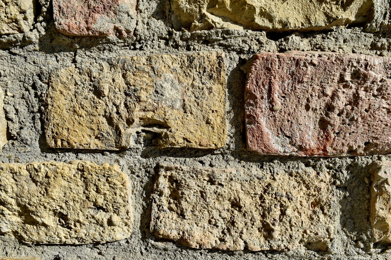 Nikon D5500 sample photo. Bricks, wall, old, cement photography