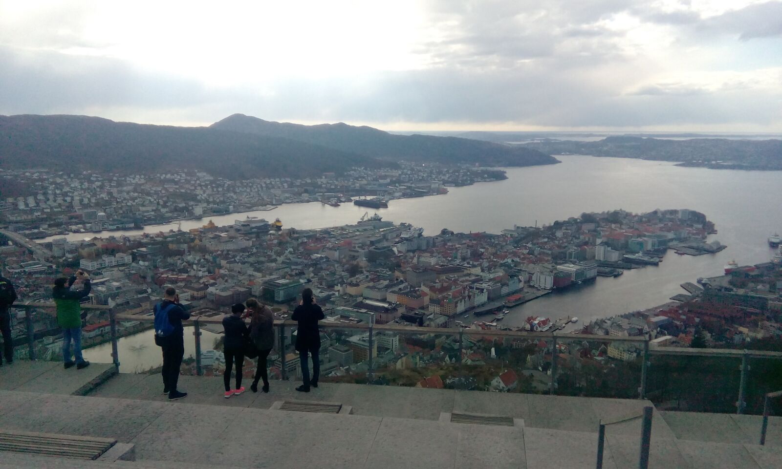 HTC DESIRE 526G+ DUAL SIM sample photo. Norway, bergen, mountain view photography
