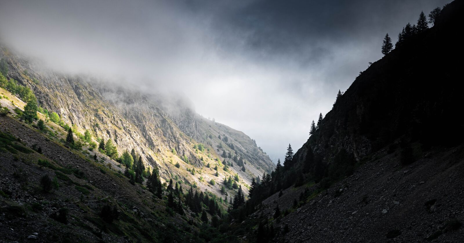 Nikon D5600 sample photo. Mountains, mountain range, clouds photography